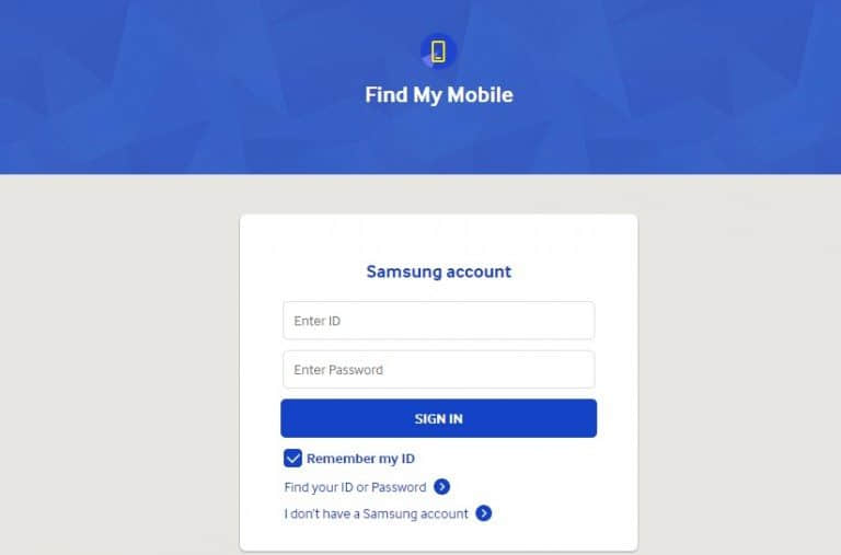 find my mobile restore samsung note 5 data