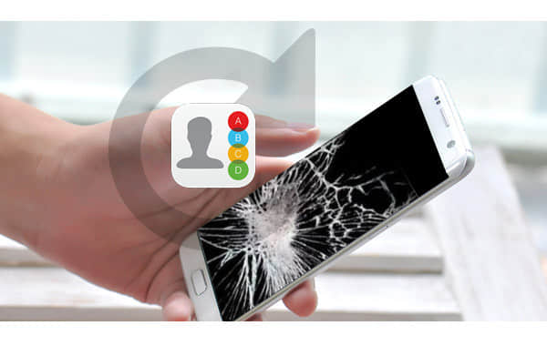 recover contacts from broken phone