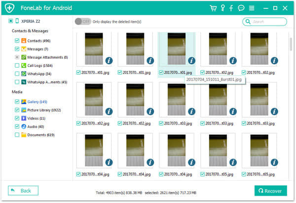 recover files on androids