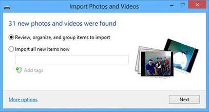 import videos ios to Win 8