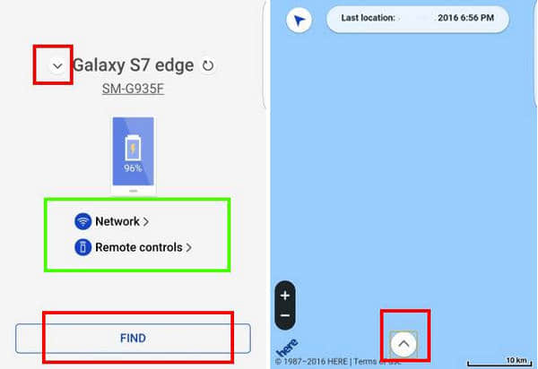 expand options find unlock samsung