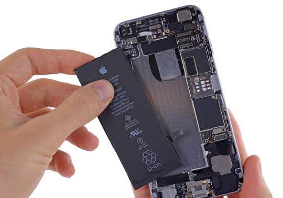 replce the battery stop iphone restarting