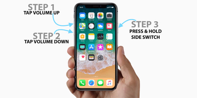 force hard reboot to exit restarting loop iphone