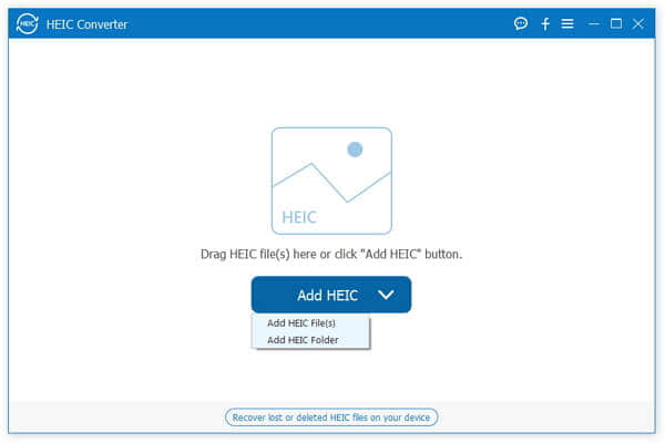 add heic files or folder to convert