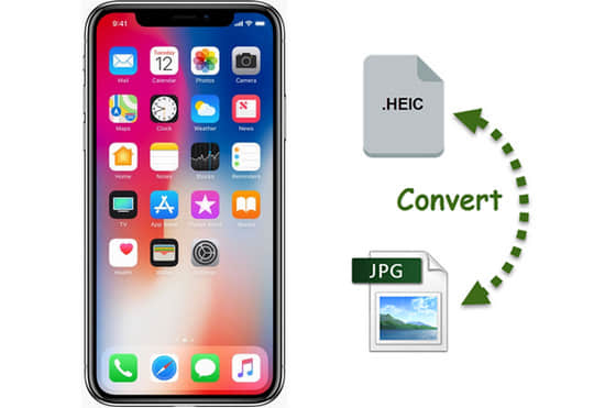 convert heic to jpg files