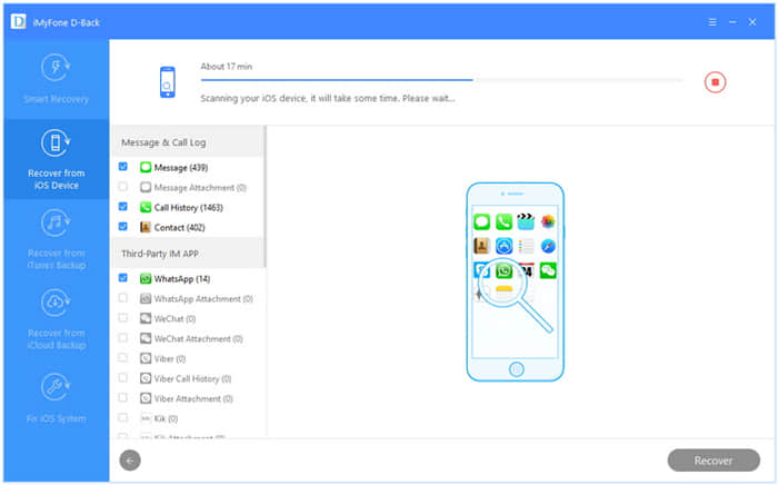 scanning ios device