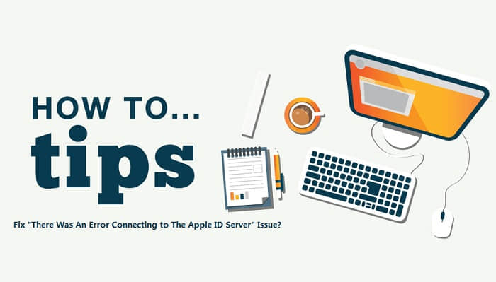 fix an error connecting to apple id server
