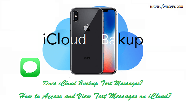 view icloud backup text messages on computer