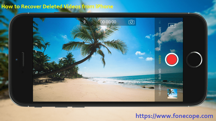 recover deleted videos from iPhone