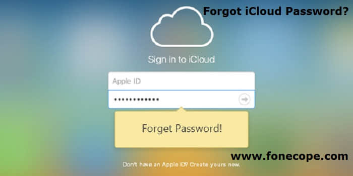 forgot iCloud password