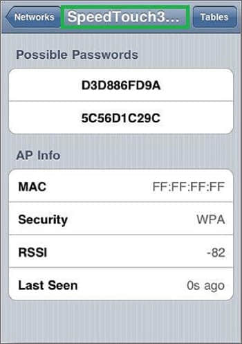 How to see my wifi password iphone