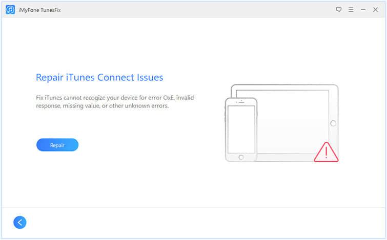 repair itunes connect issue