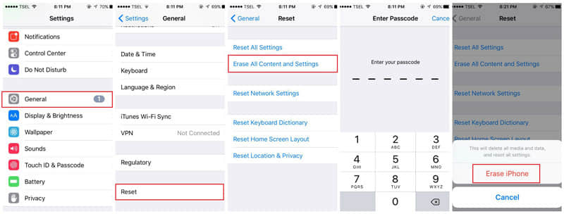 hard reset iphone fix unknown error 0xe8000015