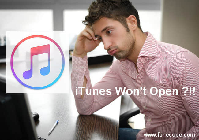 itunes won't open fix