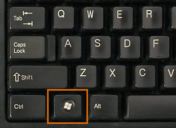 press start button on keyboard