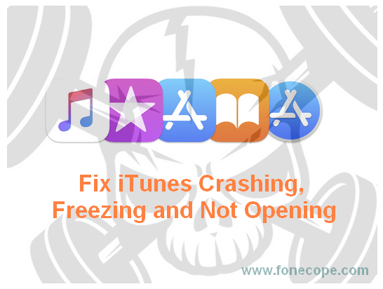 fix itunes keeps crashing freezing not opening