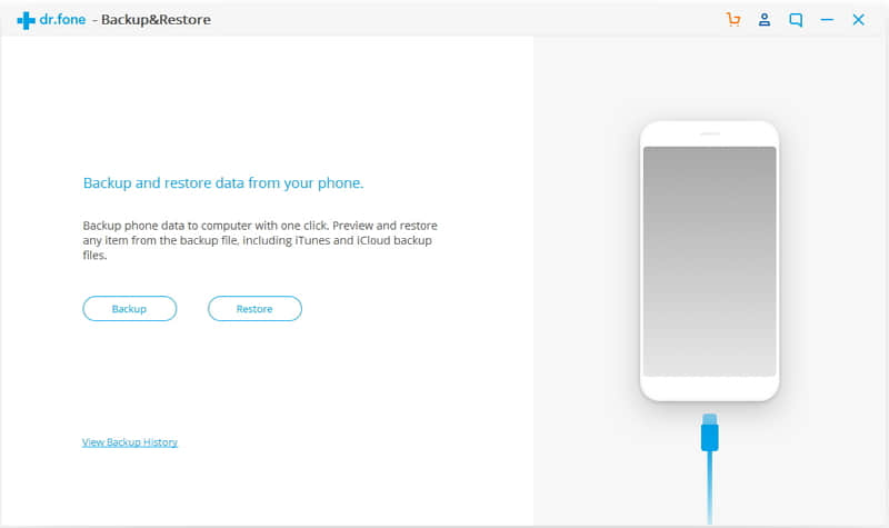 backup and restore data from your phone ios