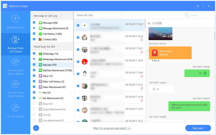 recover deleted wechat chat history from iphone