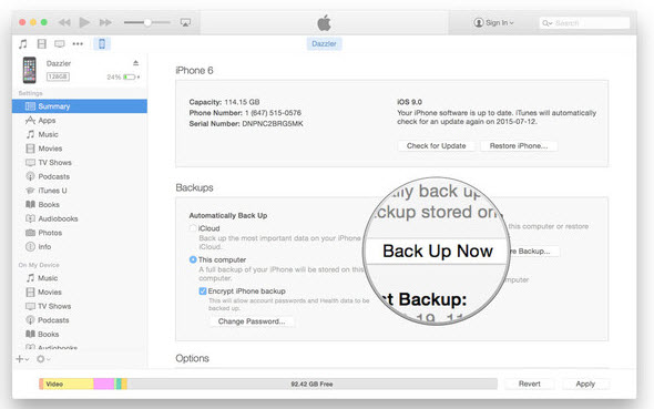 backup data before remove ipad passcode