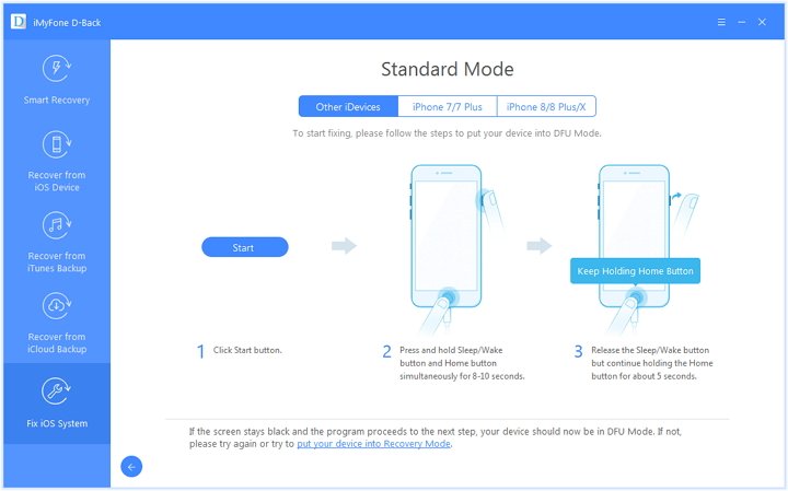 enter dfu mode to stop iphone disconnects wifi