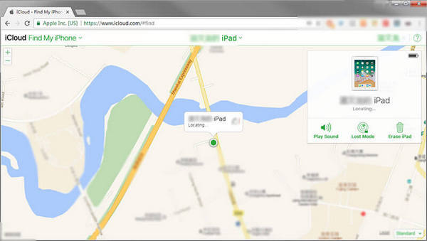 reset ipad without itunes via find my ipad 2