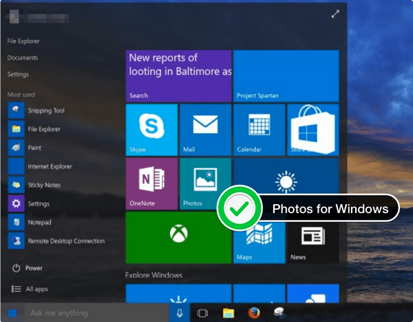 import photos to windows 8/10