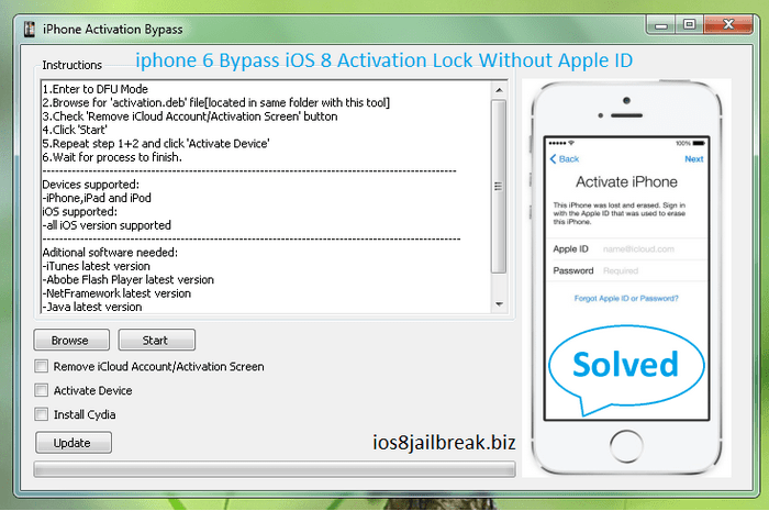 iphone activation bypass
