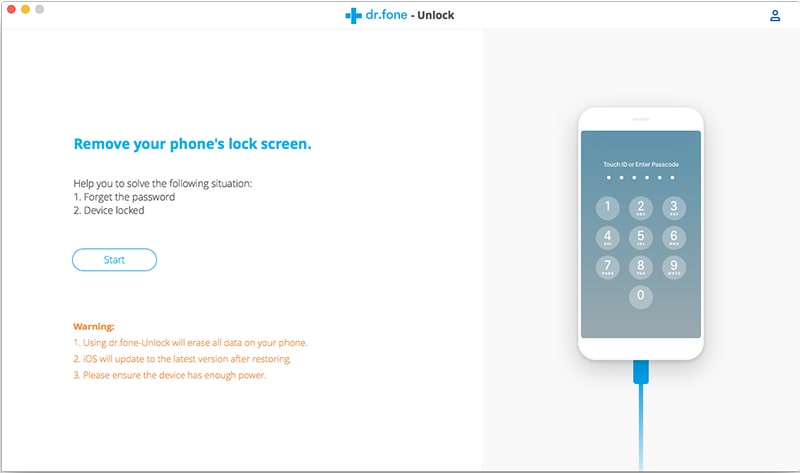 drfone unlock alternatvie to imyfone lockwiper