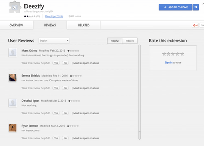 deezify convert spotify to mp3