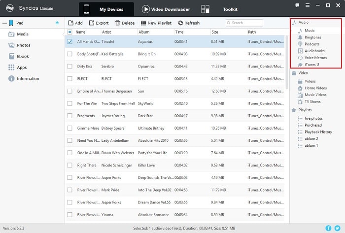 syncios data transfer review