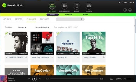 keepvid music spotify downloader