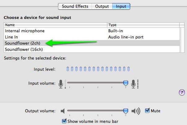 soundflower spotify recorder