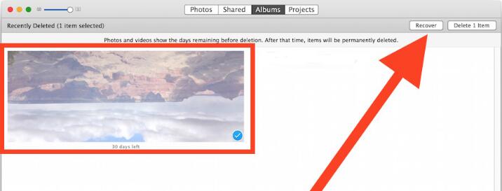perform photo recovery mac via iphoto