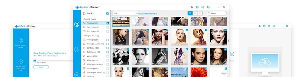 dr.fone ios toolkit to recover data