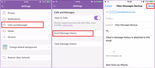 How to restore deleted viber chat