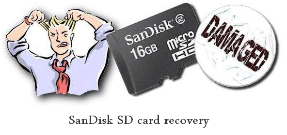 reasons and reaction for sandisk sd card recovery