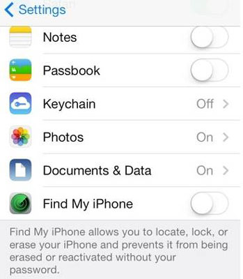 find my iphone disabled automatically
