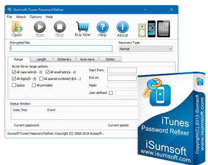 isumsoft itunes password refixer