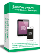 iseepassword itunes password recovery