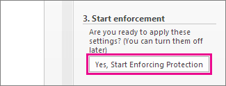 set excel 2016 to read only via editing restrictions