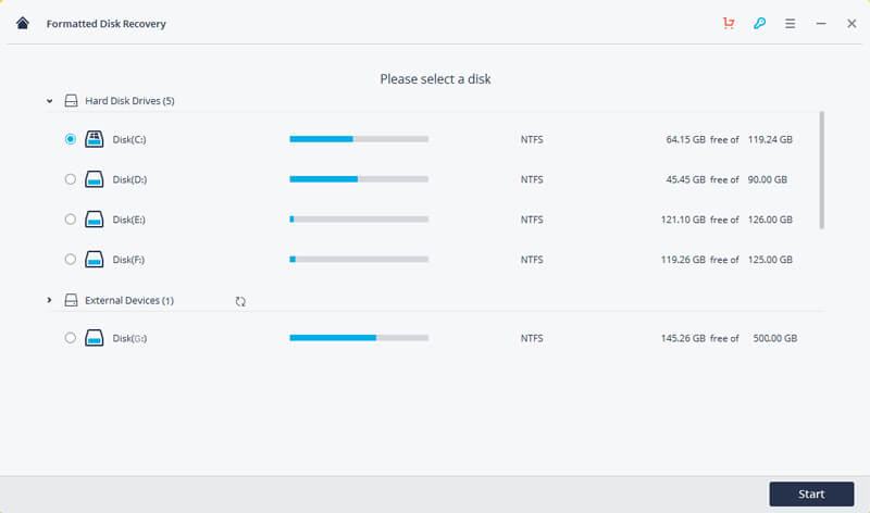 formatted disk recovery