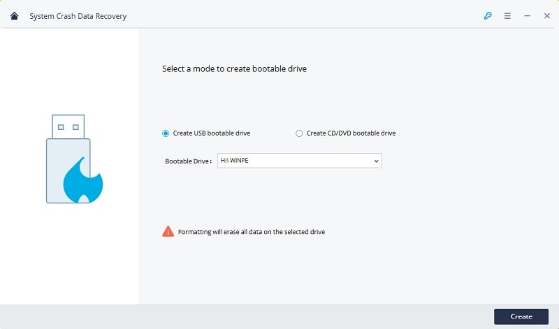 system crash data recovery