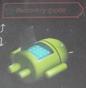 enter the android recovery mode