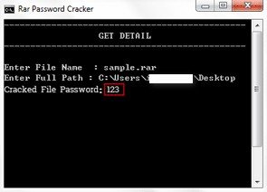 remove rar password