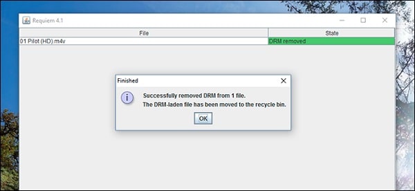remove itunes video drm with requiem