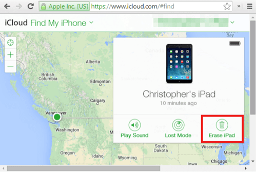 remove passcode from ipad via find my iphone