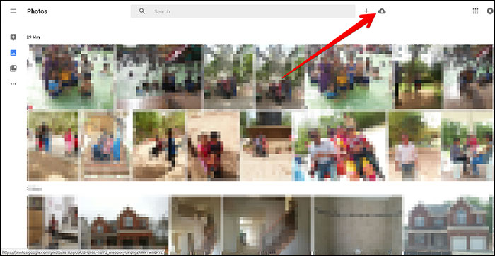 upload photos from pc to google photos