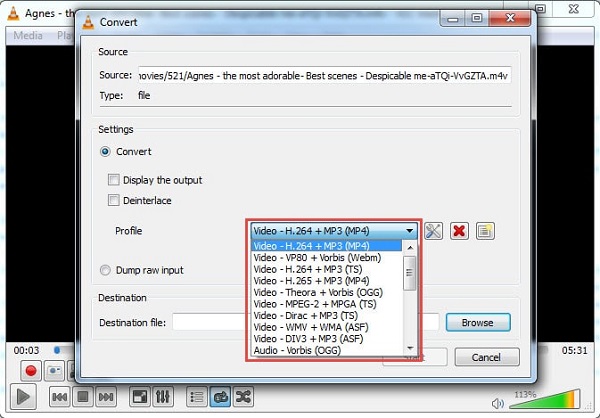 remove m4v drm with vic media player