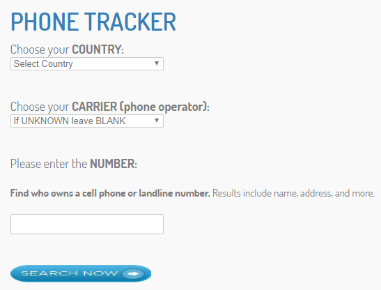 online gps phone tracker