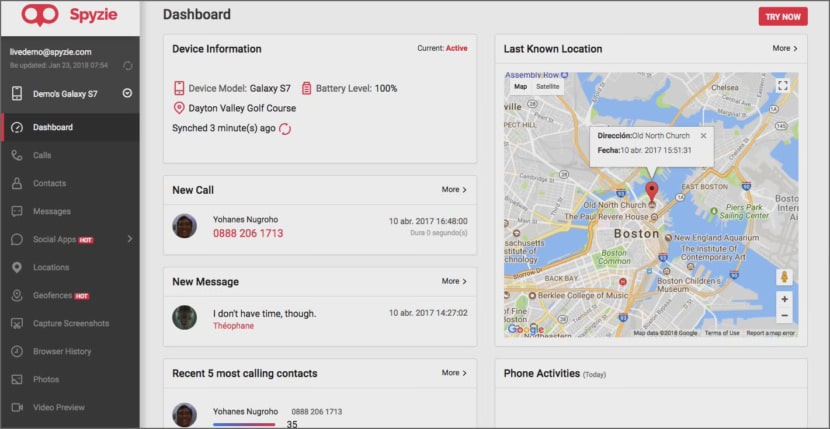 track child real-time location with spyzie